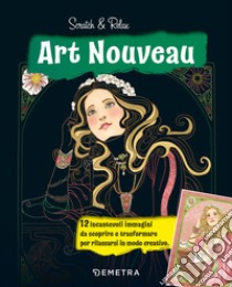 Art nouveau. Scratch & relax. Con bastoncino in bambù libro di Steingräber Mia