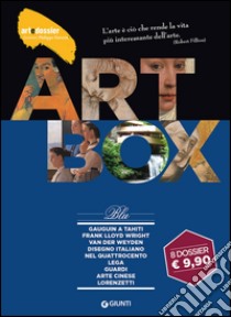 Dossier d'art. Box blu: Gauguin a Tahiti-Frank Lloyd Wright-Van der Weyden-Disegno italiano nel Quattrocento-Lega-Guardi-Arte cinese-I Lorenzetti. Ediz. illustrata libro