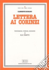 Lettera ai Corinzi libro di Clemente Romano; Peretto E. (cur.)