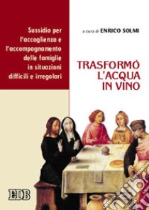 Trasformò l'acqua in vino. Sussidio per l'accoglienza e l'accompagnamento delle famiglie in situazioni difficili e irregolari libro di Solmi E. (cur.)