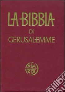 La Bibbia di Gerusalemme (ed. pelle) libro di Scarpa M. (cur.)