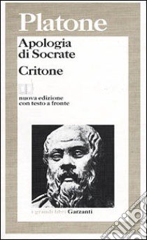 Apologia di Socrate-Critone. Testo greco a fronte libro di Platone