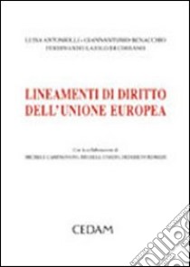 Lineamenti di diritto dell'Unione Europea libro di Antoniolli Deflorian Luisa - Benacchio Giannantonio - Lajolo di Cossano Ferdinando