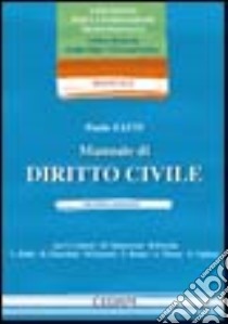 Manuale di diritto civile libro di Zatti Paolo