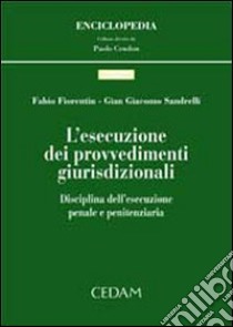 L'esecuzione dei provvedimenti giurisdizionali. Disciplina dell'esecuzione penale e finanziaria libro di Fiorentin Fabio - Sandrelli G. Giacomo