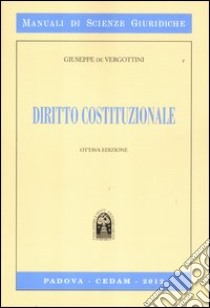 Diritto costituzionale libro di De Vergottini Giuseppe