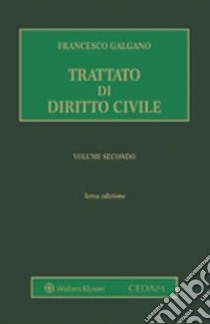 Trattato di diritto civile. Vol. 2 libro di Galgano Francesco