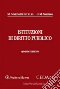 Istituzioni di diritto pubblico libro di Mazziotti Di Celso Manlio; Salerno Giulio Maria