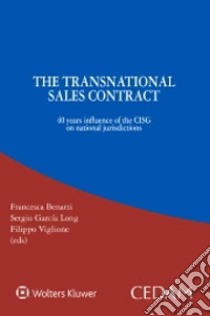 The transnational sales contract libro di Benatti; Long; Viglione