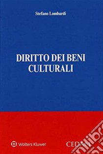 Diritto dei beni culturali libro di Lombardi Stefano