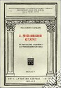 La programmazione aziendale libro di Capaldo Pellegrino