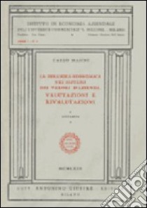 La dinamica economica nei sistemi dei valori d'azienda libro di Masini Carlo