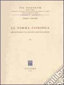 La norma giuridica (2) libro di Cortese Ennio