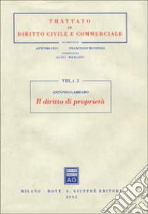 Il diritto di proprietà libro di Gambaro Antonio