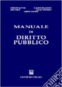 Manuale di diritto pubblico libro