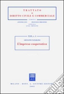 L'impresa cooperativa libro di Tatarano Giovanni