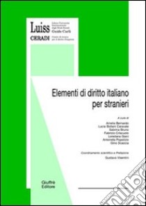 Elementi di diritto italiano per stranieri libro