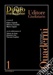 Uditore giudiziario libro