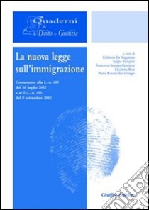 La nuova legge sull'immigrazione libro