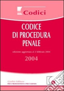 Codice di procedura penale libro