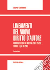 Lineamenti del nuovo diritto d'autore libro di Chimienti Laura