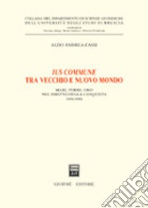 Ius commune tra vecchio e nuovo mondo. Mari, terre, oro nel diritto della conquista (1492-1680) libro di Cassi Aldo A.