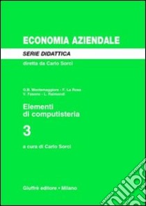 Elementi di computisteria libro di Sorci C. (cur.)