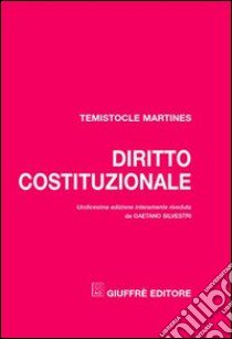 Diritto costituzionale libro di Martines Temistocle