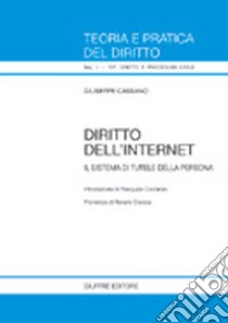 Diritto dell'Internet. Il sistema di tutele della persona libro di Cassano Giuseppe