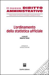 L'ordinamento della statistica ufficiale libro di Tomei R. (cur.)