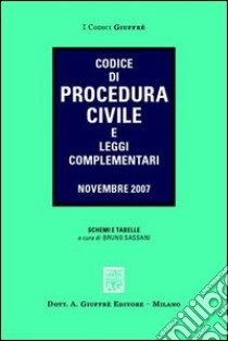 Codice di procedura civile e leggi complementari libro di Sassani B. N. (cur.)