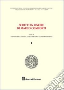 Scritti in onore di Marco Comporti libro di Pagliantini S. (cur.); Quadri E. (cur.); Sinesio D. (cur.)