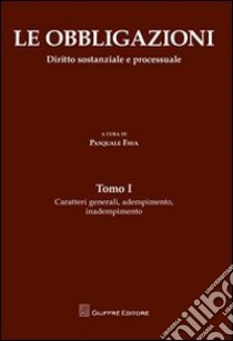 Le obbligazioni libro di Fava P. (cur.)