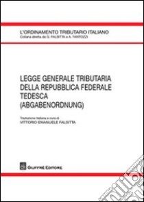 Legge generale tributaria della Repubblica Federale Tedesca (adgabenordnung) libro