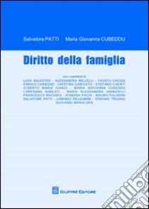 Diritto della famiglia libro di Cubeddu M. Giovanna; Patti Salvatore