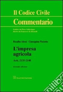 L'impresa agricola libro di Alessi Rosalba; Pisciotta Giuseppina