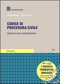 Codice di procedura civile. Annotato con la giurisprudenza libro