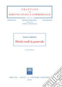 Diritti reali in generale libro di Comporti Marco