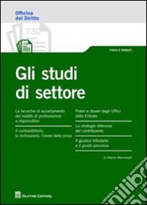 Gli studi di settore libro di Marcheselli Alberto