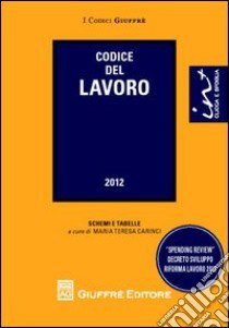 Codice del lavoro libro