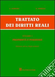 Trattato dei diritti reali. Vol. 1: Proprietà e possesso libro di Gambaro Antonio; Morello Umberto