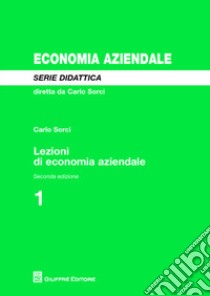 Lezioni di economia aziendale libro di Sorci Carlo