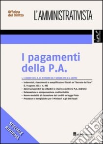 I pagamenti della P. A. libro di Castro Sandro