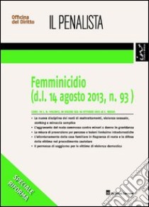 Femminicidio libro di Russo Carmine