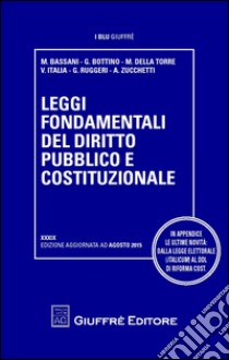 Leggi fondamentali del diritto pubblico e costituzionale libro