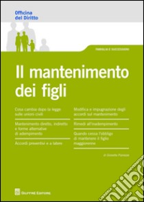 Il mantenimento dei figli libro di Pianezze Giosetta