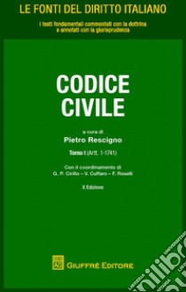 Codice civile libro di Rescigno P. (cur.)