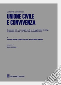 Unione civile e convivenza libro di Winkler Matteo M.; Gattuso Marco; Buffone Giuseppe