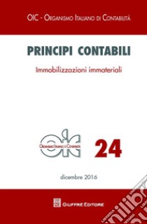 Principi contabili. Vol. 24: Immobilizzazioni immateriali libro