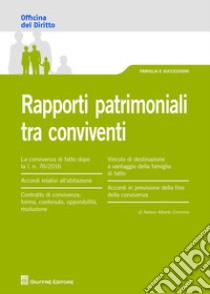 Rapporti patrimoniali tra conviventi libro di Cimmino Nelson Alberto